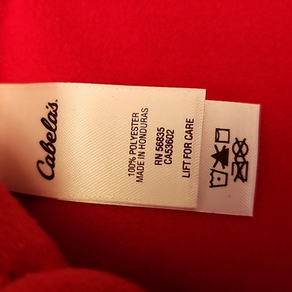 Cabela's Guidewear Men's Black and Red Hooded Jacket - Picture 6 of 14